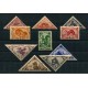 RUSIA TOUVA 1935 Yv 54/63 SERIE COMPLETA NUEVA CON GOMA FAUNA 22 EUROS